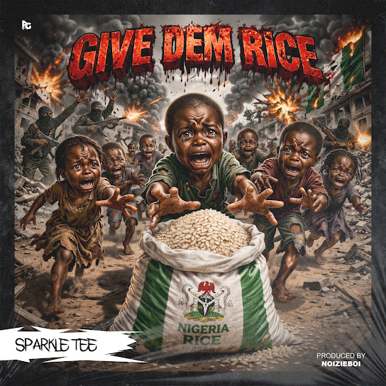 Sparkle Tee – Give Dem Rice Sparkle Tee – Give Dem Rice
